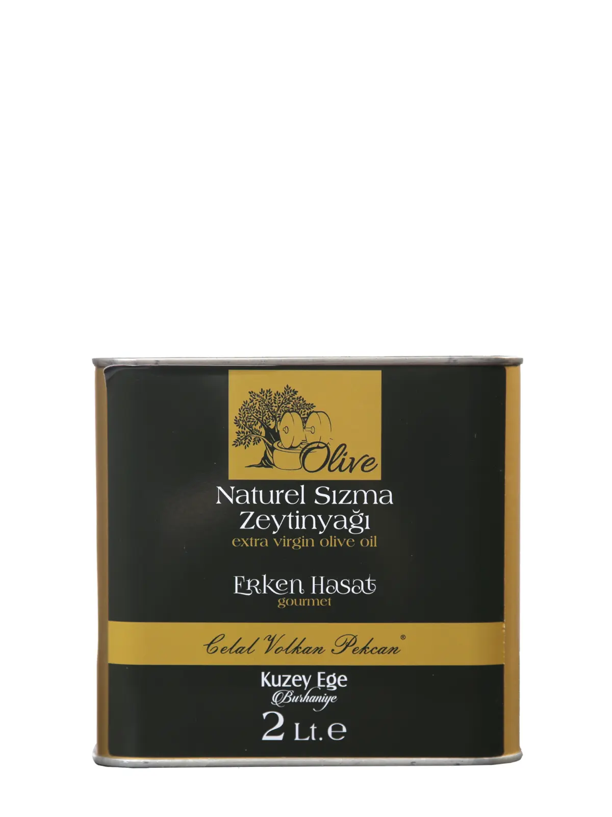 cvp-erken-2 Natürel Sızma Zeytinyağı 2L <br>Erken Hasat - Soğuk Sıkım - Görsel 1